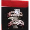 Image 1 : NEW 2PCS/SET RING SET SZ8