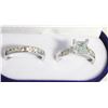 Image 1 : NEW 2PCS/SET RING SET SZ9