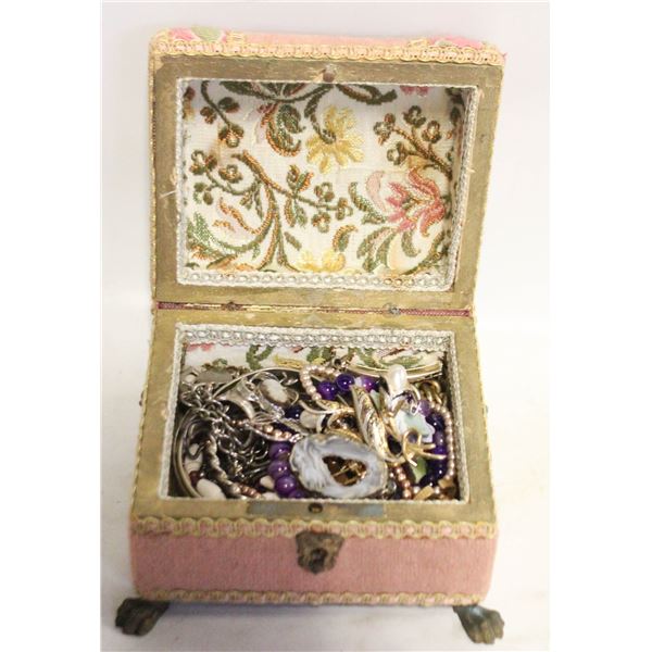 JEWELRY BOX AND CONTENTS