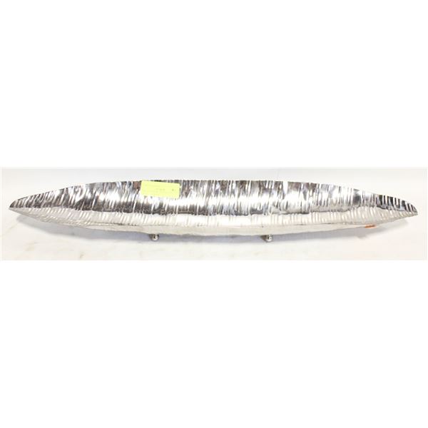 METAL DECORATIVE DISPLAY BOWL - 26" WIDE