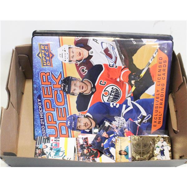 LOT OF NHL CARDS (APPROX 50) WITH 2020-21