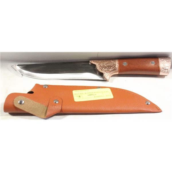 NEW OUTDOOR KNIFE W/ SHEATHE