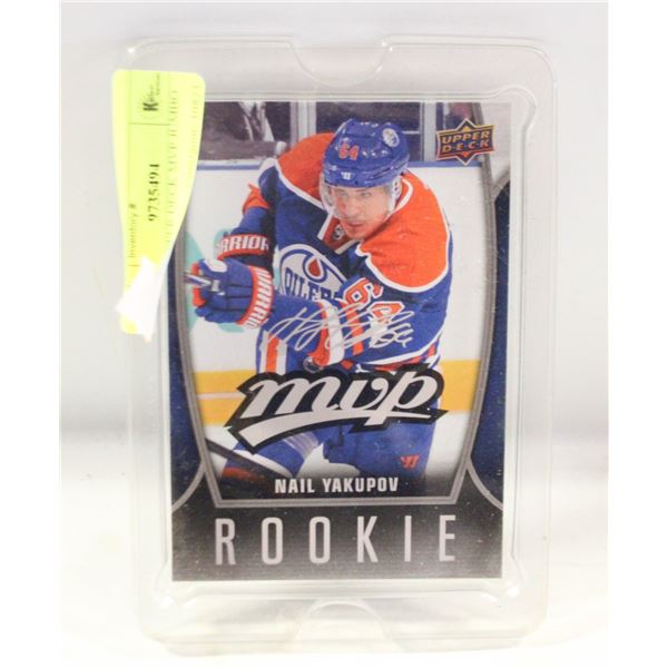 2013-14 UPPER DECK MVP JUMBO ROOKIE