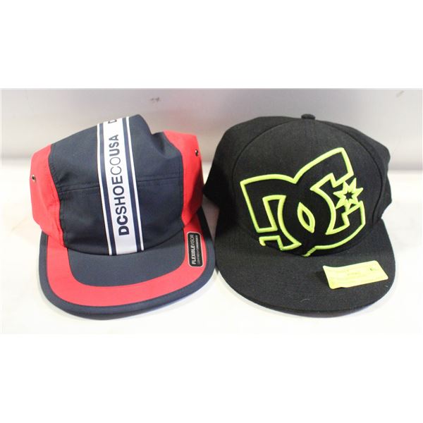 DC SHOES HATS/CAPS X2  DCSHOECO USA.