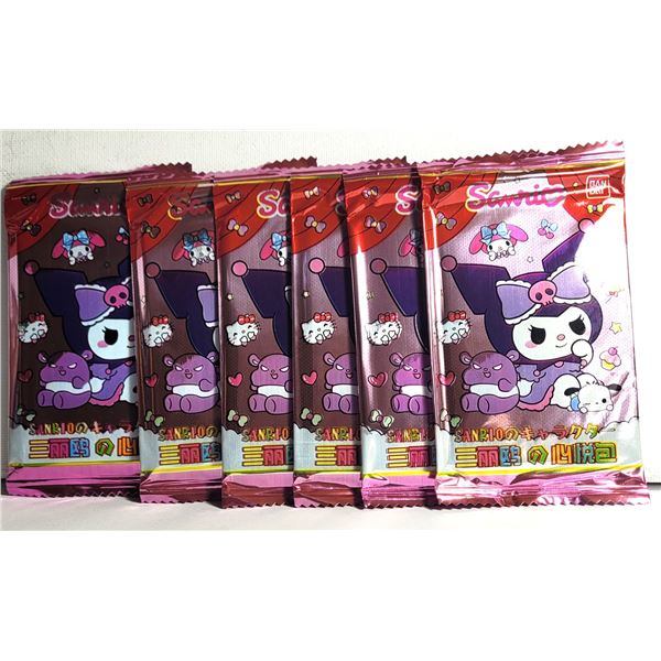 1) LOT OF 6 FACTORY SEALED PKGS OF