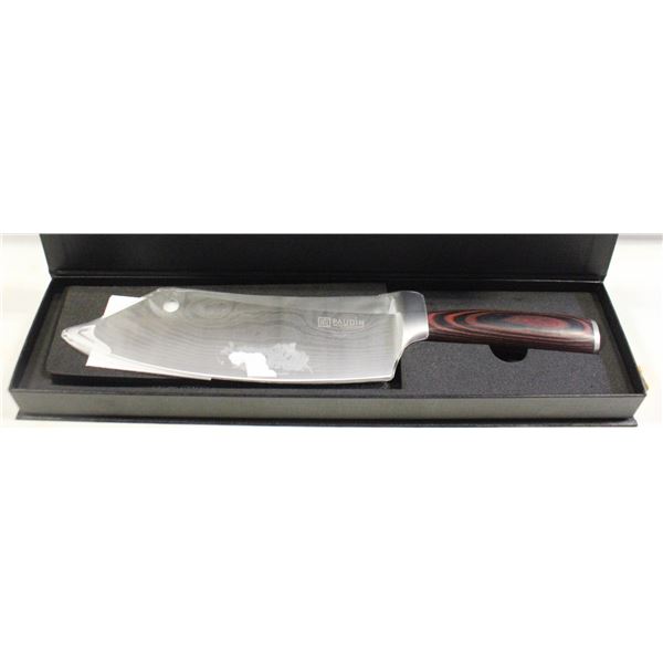 NEW- PROFESSIONAL CLEAVER KNIFE. PAUDIN