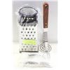 Image 1 : NEW KITCHEN ITEMS- STAINLESS STEEL GRATER,