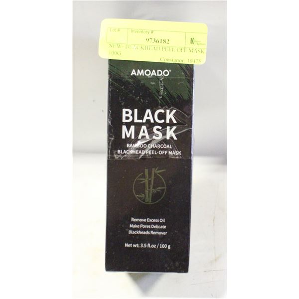 NEW- BLACKHEAD PEEL OFF MASK. 100G
