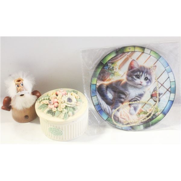 COUNTRY GARDEN COLL. HAND PAINT BOX &