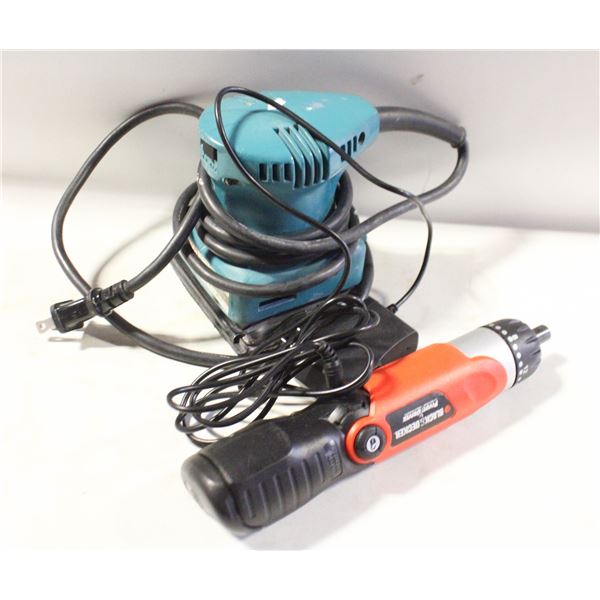 ASSORTED POWER TOOL LOT OF 2