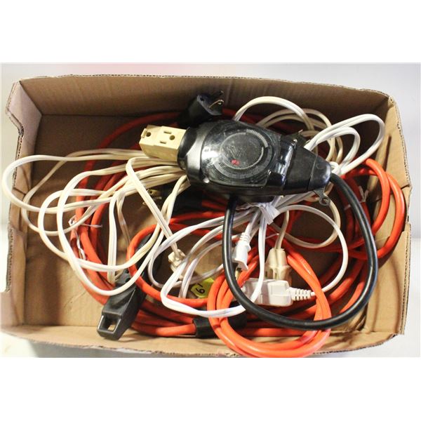 EXTENSION CORDS OUTDOOR + INDOOR