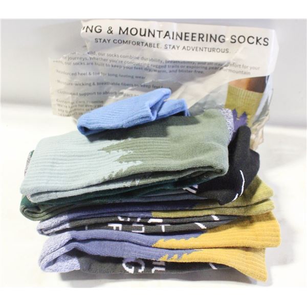NEW- MEN’S HIKING SOCKS. 5 XL.