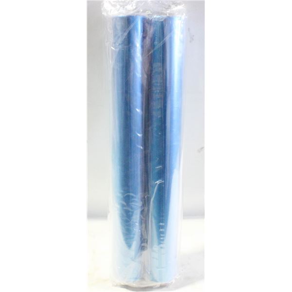 NEW- SET OF TWO RELAY TRACK BATONS.