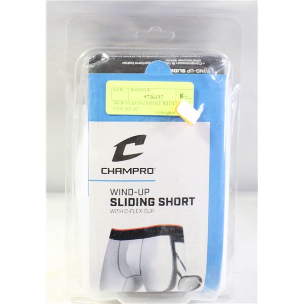 NEW-SLIDING SHORT WITH C-FLEX CUP. 40”-42”.