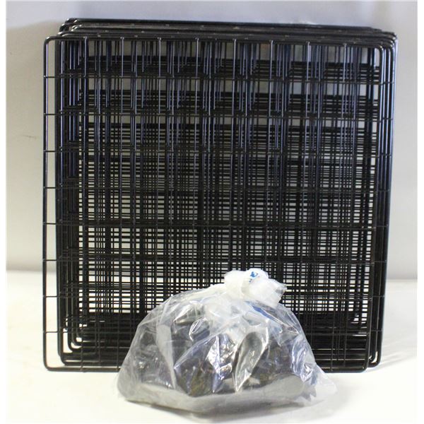 METAL MESH CLIP TOGETHER COMPARTMENT STORAGE
