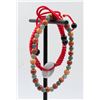 Image 1 : #146-NATURAL JADE JADEITE DONUT & BEAD BRACELET