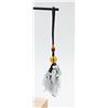 Image 1 : #92- NATURAL JADE JADITE & AGATE CAR HANGER