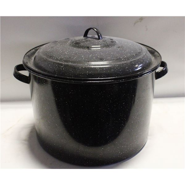 LARGE FRY/BOIL POT WITH BASKET NET