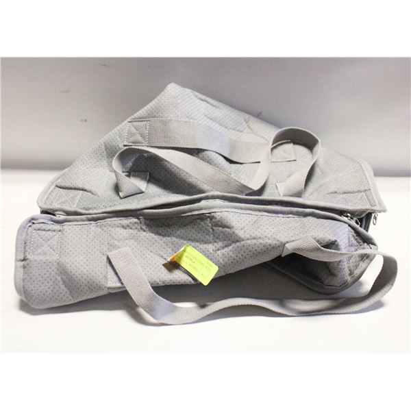 NEW- SMALL/MEDIUM PET CARRIER. GREY.
