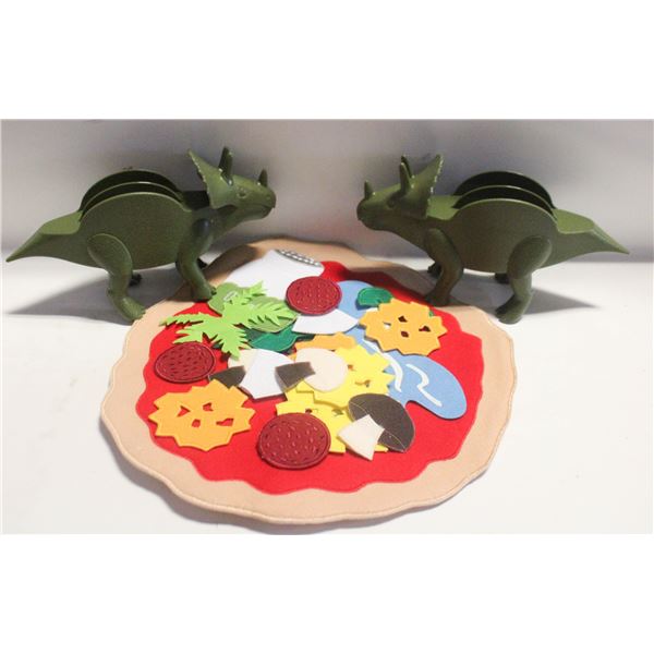 FABROC/FELT PLAY PIZZA FOR CHILD LEARNING +