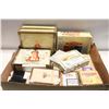 Image 1 : FLAT OF CIGAR BOXES + TINS