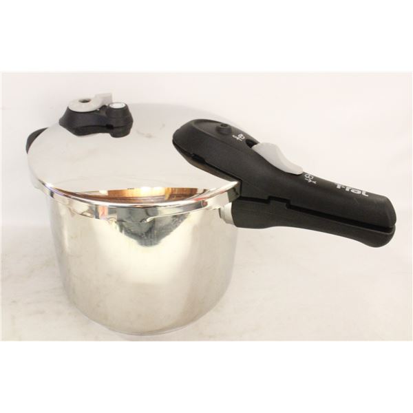 T-FAL 7 LITRE STAINLESS STEEL PRESSURE COOKER