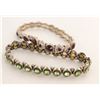 Image 1 : 2 VINTAGE RHINESTONE BRACELETS