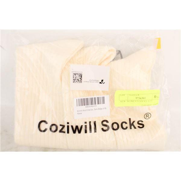NEW- WOMEN’S SOCKS. 6-10.