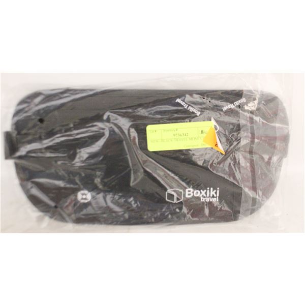 NEW- BLACK TRAVEL MONEY BELT.
