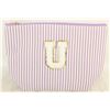 Image 1 : NEW- PURPLE AND WHITE PURSE.