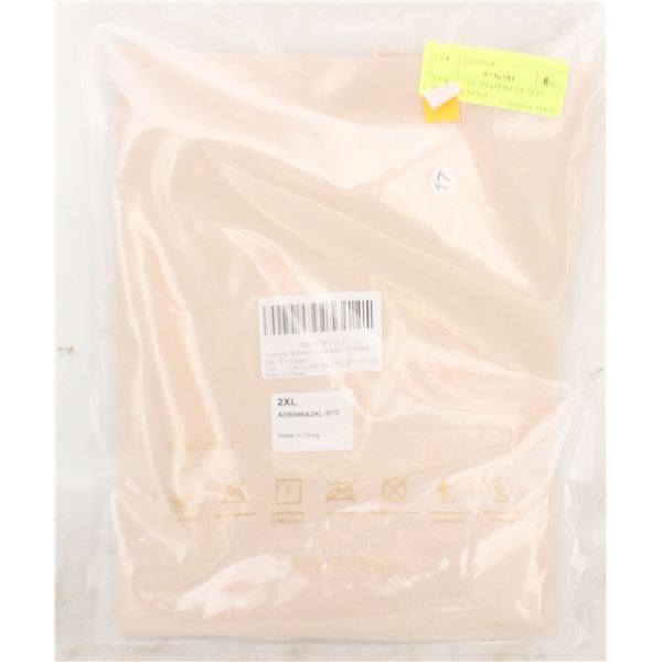 NEW 2 - 2XL SHAPEWEAR SETS. BLACK & BEIGE.