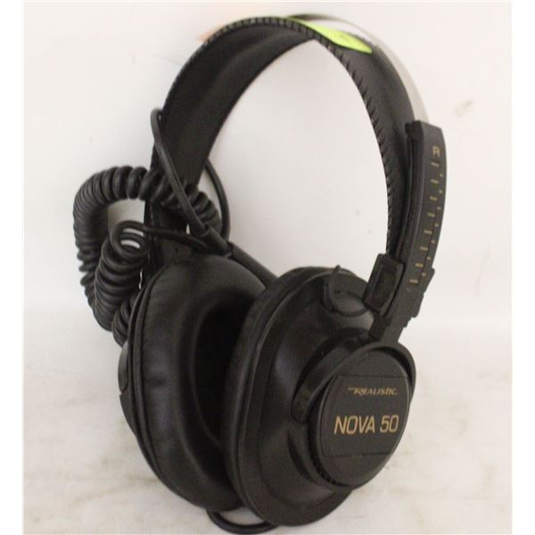 REALISTIC NOVA 50 HEADPHONES