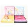 Image 1 : 4 DISNEY PRINCESS PICTURES 12"X12"