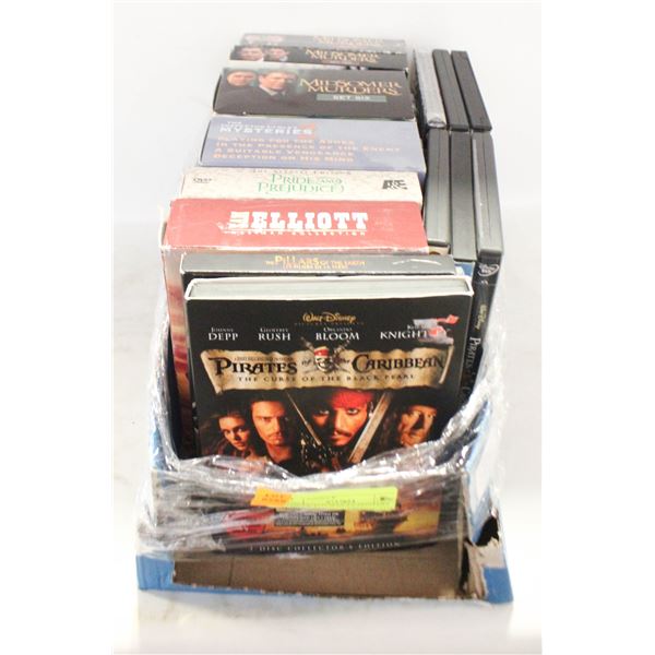 DVDS-BOXED SETS TV MYSTERY SERIES & 4