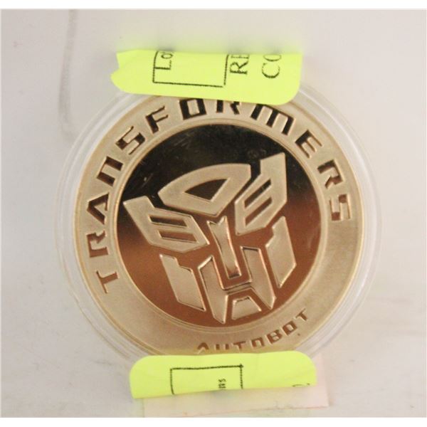 REPLICA TRANSFORMERS COMMEMORATIVE