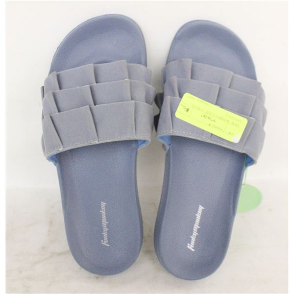 NEW- WOMEN’S SIZE 10 BLUE SANDALS.