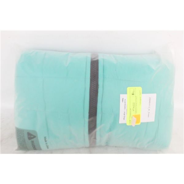 NEW- 2XL GREEN DOG COAT.