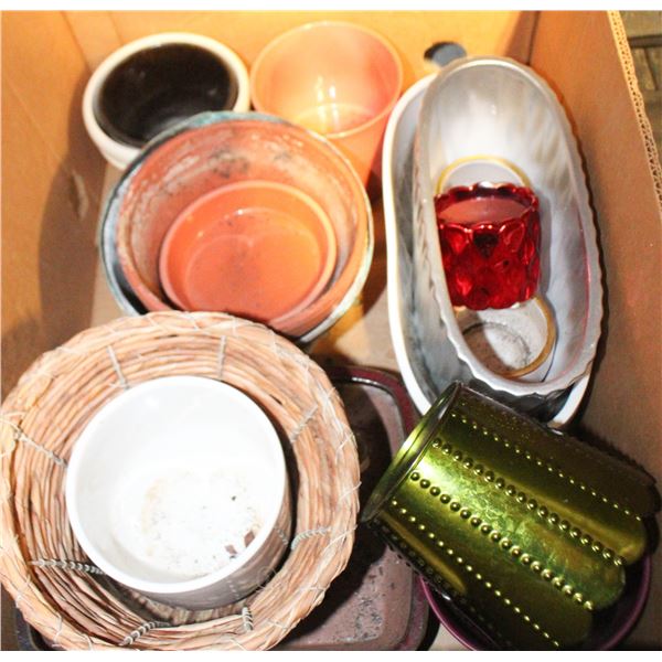 BOX PLANT POTS