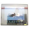 Image 1 : VINTAGE "LEADERS"  FRAMED POSTER BALD