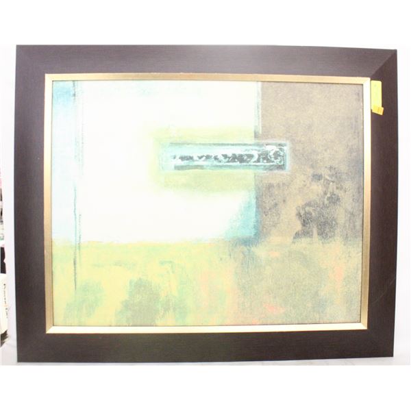 ABSTRACT PAINTING 34”X28” TEXTURED