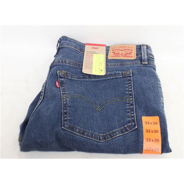 NEW SZ 32 X 30 LEVIS 711 SKINNY JEAN - MID RISE,