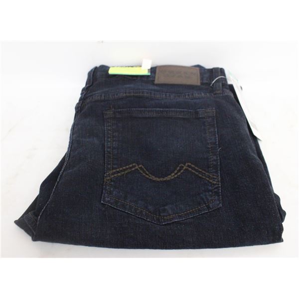 NEW MENS SZ 38 X 33 URBAN STAR DARK COLOURED JEANS