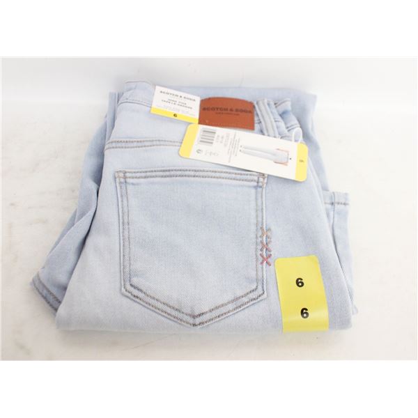NEW WOMENS SZ 6 SCOTCH & SODA HIGH FIVE JEANS