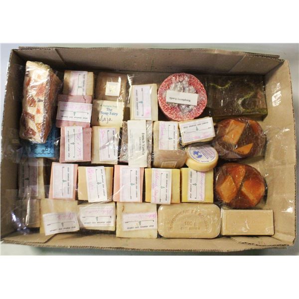 30 PCS SOAP HAND CRAFTED NATURAL ASSORTED SCENTS &