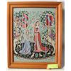 Image 1 : VINTAGE MEDIEVAL STYLE CROSS STITCH