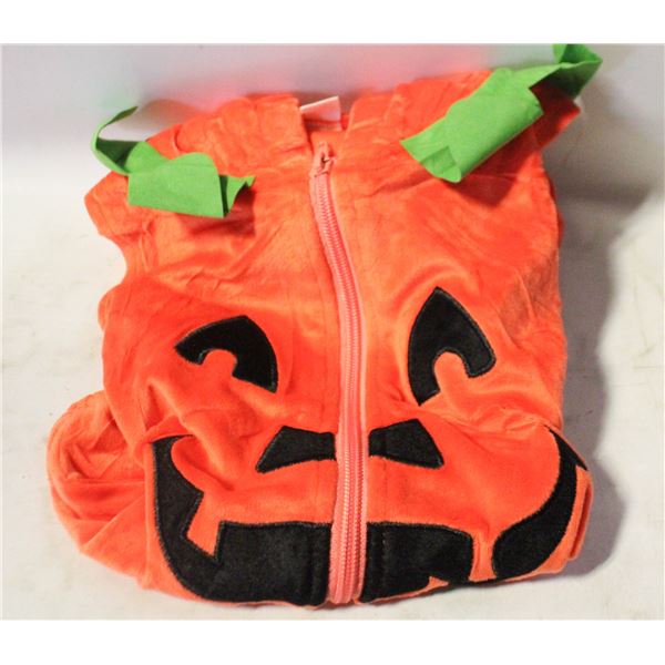 NEW- 12-18 MONTHS PUMPKIN COSTUME.
