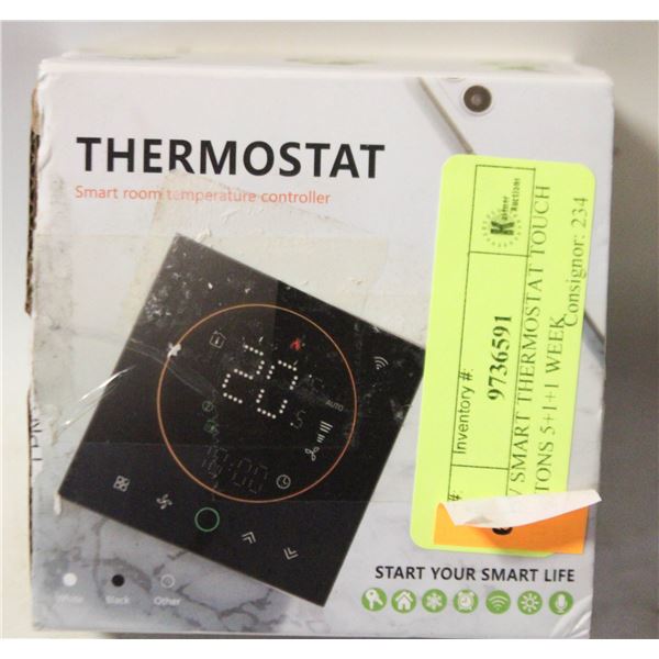 NEW SMART THERMOSTAT TOUCH BUTTONS 5+1+1 WEEK