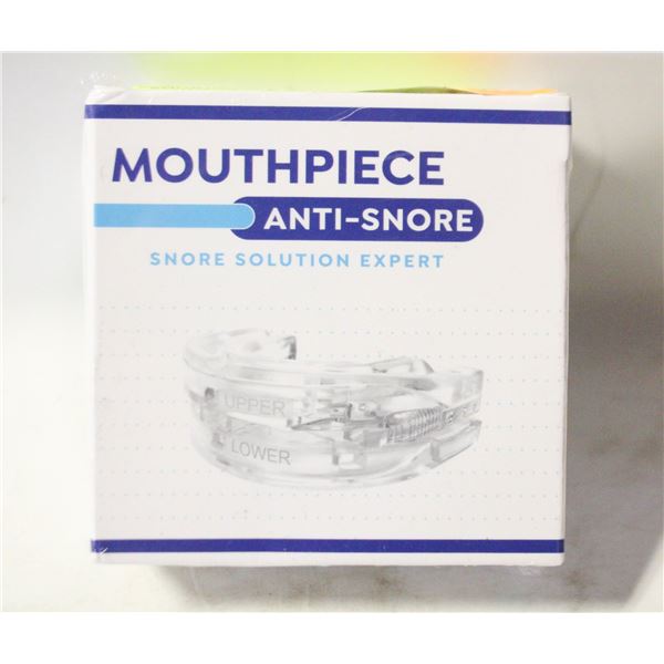 SNORING AID MOUTHPIECE ADJUSTABLE AND