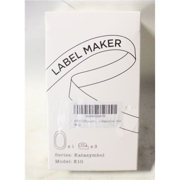 SUPVAN E10 BLUETOOTH LABEL MAKER MACHINE