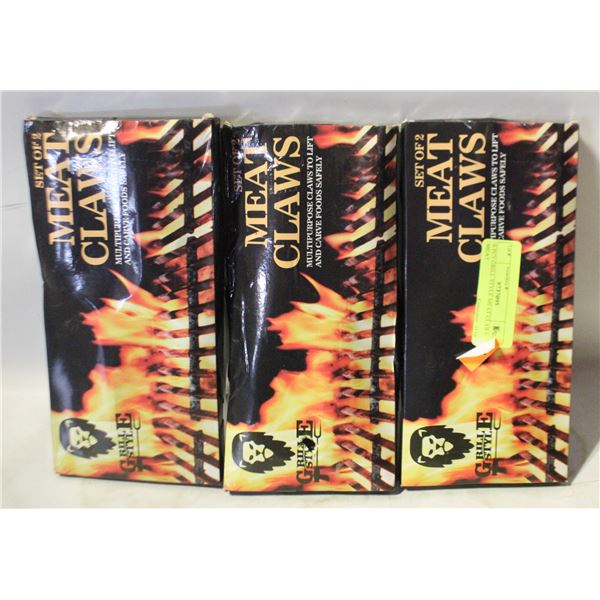 6 PCS GRILL STYLE MEAT CLAWS MEAT